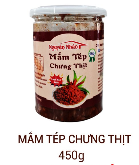 Mắm tép chưng thịt 450gr